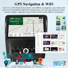 Android 15 Car Radio Stereo Carplay GPS +CAMERA For Ford Mustang 2010-2014