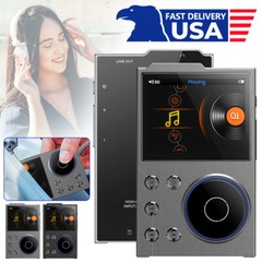 Digital HiFi MP3 Player W/ Bluetooth 5.3 Lossless DSD 256GB High Sound Quality *