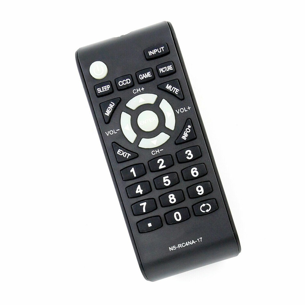 NS-RC4NA-17 Replace Remote for Insignia LCD LED TV NS-24D510MX17 NS-32D310MX17