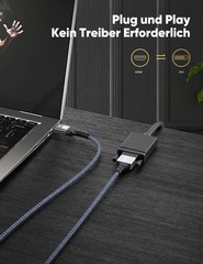 Capshi HDMI to DVI-D Cable | 6ft | High-Speed 1080p