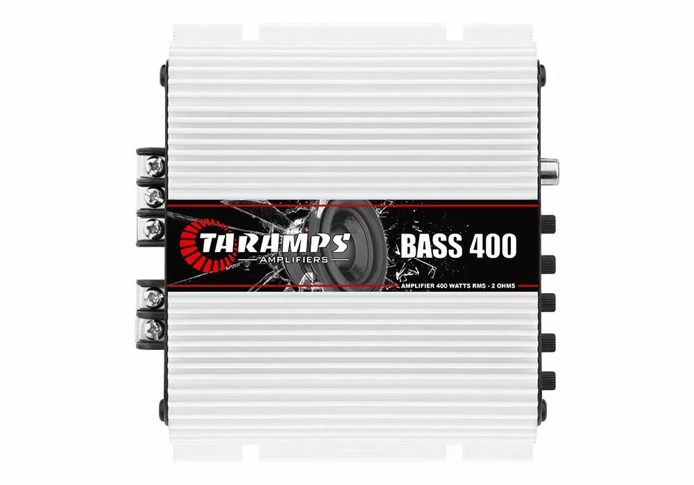 Taramps Bass 400 – 2 Ohms / Digital Amplifier 400 Watts Rms Class D – 1 Channel