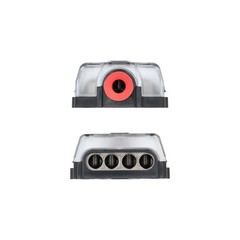 T-spec VDB4 4-Position 1/0-4 AWG in/(4) 4/8 AWG out Compact Distribution Block