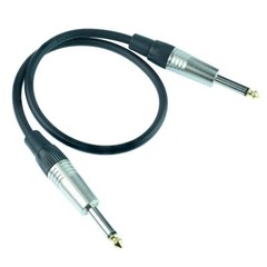 6.35mm Mono to Jack Plug Audio Instrument Lead Cable 1m 2m 3m 5m