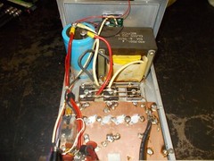 100 AMP HOMEBREW UNREGULATED POWER SUPPLY, WORKS WELL, 110VOLT.