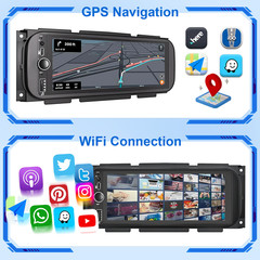 CarPlay For Chrysler PT Cruiser 2001-2005 Android 15 Car Stereo Radio GPS WIFI