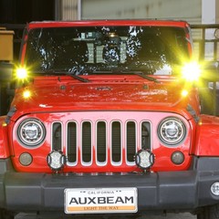 8Pcs AUXBEAM 3″ LED Driving Pods Work Light Bar Spot Fog Offroad Ditch Lights