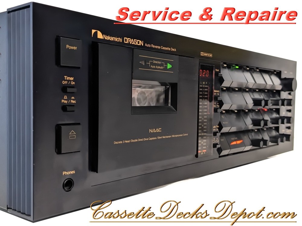 Nakamichi DRAGON Service & Repair, One Year Warranty