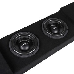 NEW DUAL 10″ 1600W LOADED SUB BOX FITS 2017-2025 FORD SUPER DUTY SUPERCREW CAB