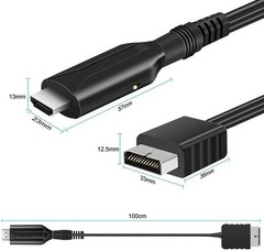 For Sony PS1 PS2 to HDMI Adapter Cable Game Console Audio Video Converter Lot