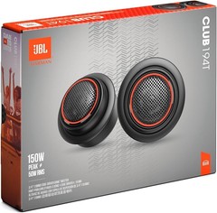 JBL Club 194T 3/4″ 19mm Edge Driven Dome Tweeters 150W Peak 50W RMS SPKCB194T
