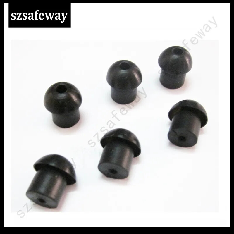 Silicone Mushroom Earbuds Eartips Earphone for Motorola, Kenwood 1000Pcs