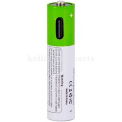 4pcs AA AAA Battery USB Rechargeable Lithium ion Batteries 2600/750mWh W/ Type-C