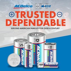 ACDelco 48-Count Super Alkaline Battery Combo Pack