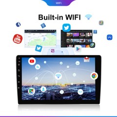 6G+128G 8 Core 2 Din CarPlay Car Stereo Radio Android 13.0 GPS Navi DSP WIFI IPS