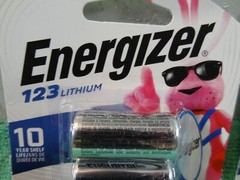 2-Packs Energizer Lithium 123 Batteries 4 Total 12-2033 + Free Shipping