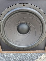 (2) Vintage Radio Shack Realistic 3-way 160w Mach One 40-2024A Speaker w/ Box #1