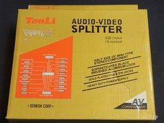 TonLi Audio-Video Splitter (8-input, 1 output) (2002) Brand New Hong Kong Import