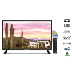 Emerson 24″ Class Widescreen AC/DC 12V HD LED Television with DVD Player