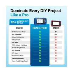 BLCKTEC 460T OBD2 Scanner Car Code Reader Engine ABS SRS Transmission Diagnos…