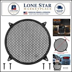 Durable 12-Inch Black Subwoofer Cover – Perfect for Home Theater and Car Audio
