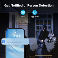 5MP Wireless Security Camera Outdoor IP Network Night Vision for J-series IP66