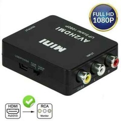 RCA to HDMI Converter Adapter AV 1080P For TV Audio Video Composite CVBS AV2HDMI