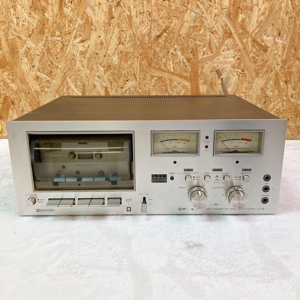 Pioneer CT-8 Vintage Cassette Tape Deck For Parts Repair Junk Japan