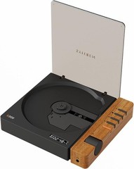 SYITREN R300 CD Player Portable Bluetooth Desktop CD Players Wood music retro