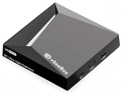 vSeeBox V6 Pro Smart TV Box Voice Remote with 4GB+32GB Dual-Band WiFi