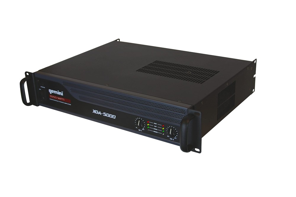 2-Channel Power Amplifier, 6000 Watts, 4/8Ω (XGA-5000)