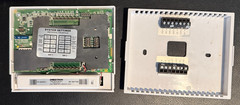 Crestron infiNET EX Thermostat No Door – CHV-TSTATEX-W-T – White Textured – 7540