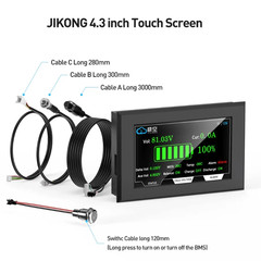 JIKONG Jk Bms 4S 5S 6S 7S 8S Smart Bms 100A 150A 200A 300A Lifepo4 Li-Ion Lto Ba