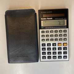 RADIO SHACK EC-4014 Scientific Calculator Solar Powered With Soft Pouch Works