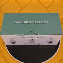 WiFi Panorama Camera 360° White Bulb Camera Wi‑Fi Night Vision Two‑Way Audio