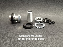 Focal K2 Power ES165 KX3E , Aluminum Pods for Focal Midrange and Tweeters