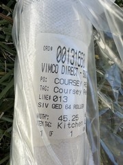 Lutron Wireless QED Roller 64 Shade Motor Shade In Alabaster Blind Casing Pocket