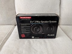 phase linear graphite PL2650 speaker system-BRAND NEW-SHIPS N 24 HOURS