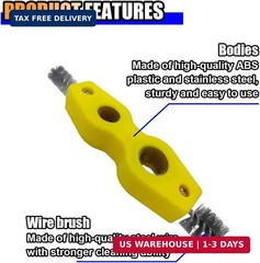 4 in 1 Car Battery Terminal Cleaner, Car Battery Post Cleaner, Anti-Rust Car Bat