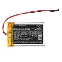 Battery for Skullcandy S7SHHW-474,Shrapnel Mini P/N: P553450N 1000mAh / 3.70Wh