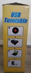 Plug And Play USB Turntable. BR603 IN BOX. Tested With New Needle