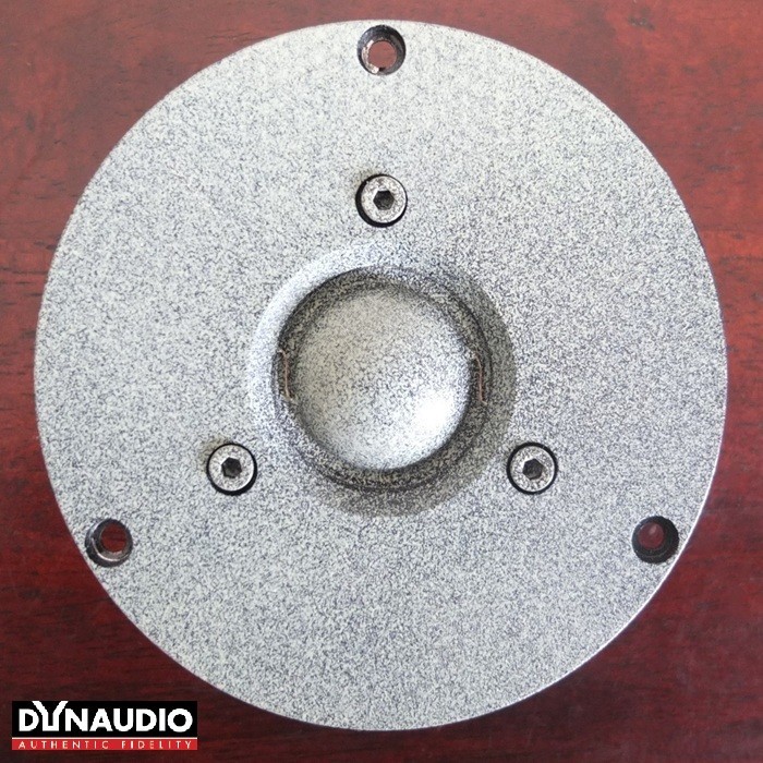 vintage DYNAUDIO D-260 28mm dome tweeter, Denmark c.1995—has been spray-painted