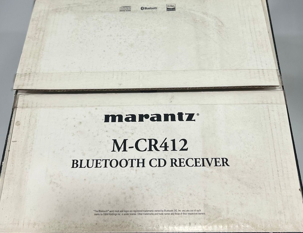 Marantz M-CR412 Bluetooth CD Receiver (Black) in 230V, Made in Vietnam