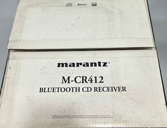 Marantz M-CR412 Bluetooth CD Receiver (Black) in 230V, Made in Vietnam