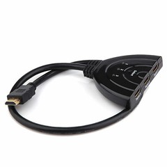 3 Port HDMI Splitter Cable 1080P Switch Switcher HUB Adapter for HDTV PS4 Xbox