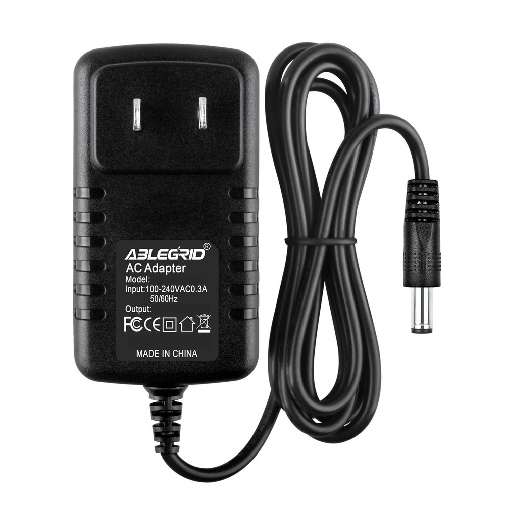 6V 2A AC DC Adapter Power Supply Charger Cord 5.5mm x 2.1mm Center – Negative