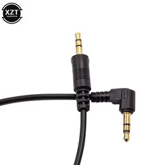 30cm 3.5mm to 3.5mm Jack to Jack Audio Cable Lead Gold Short Aux Car Stereo New