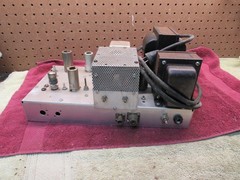 Vintage Home Brew HomeMade HAM Radio Tube Type Transmitter