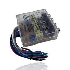 4CH Hi Low RCA Line Converter + Built-in Remote Turn-On, Ground Loop Isolator