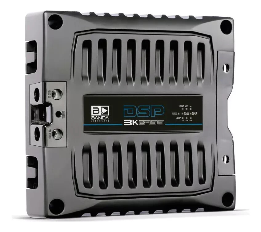 Dsp Banda Amplifier 3k Bass 3000wrms 2 Ohm With Limiter Color Black 1 channel