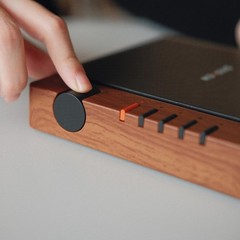SYITREN R300 CD Player Portable Bluetooth Desktop CD Players Wood music retro